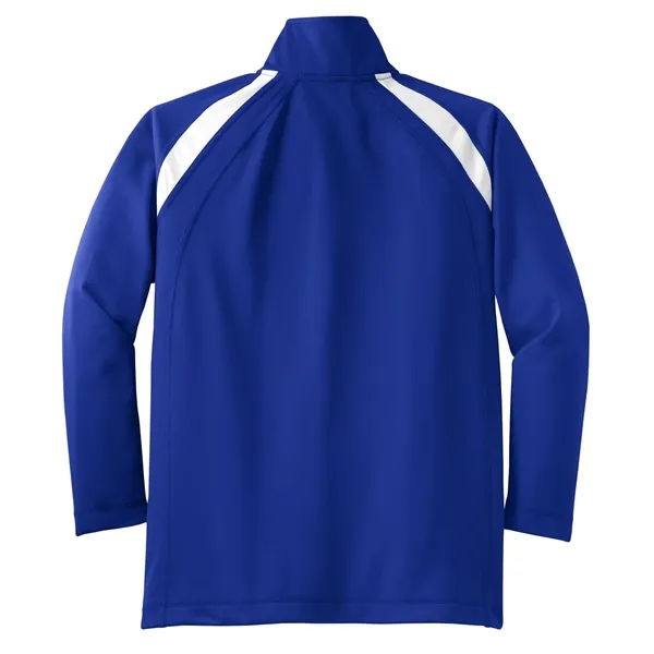 Sport-Tek Youth Tricot Track Jacket. - Sport-Tek Youth Tricot Track Jacket. - Image 14 of 19