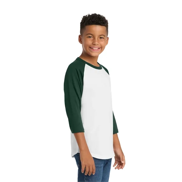 Sport-Tek Youth Colorblock Raglan Jersey. - Sport-Tek Youth Colorblock Raglan Jersey. - Image 10 of 74