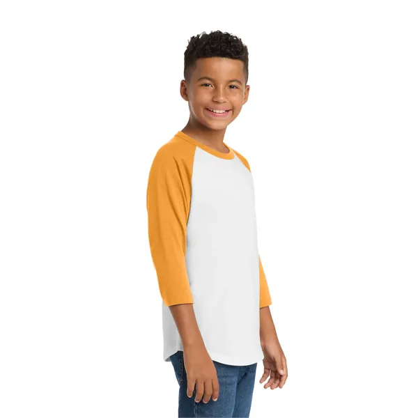 Sport-Tek Youth Colorblock Raglan Jersey. - Sport-Tek Youth Colorblock Raglan Jersey. - Image 17 of 74