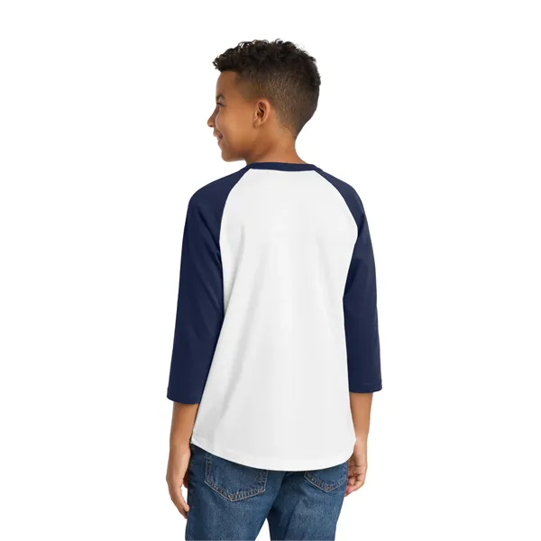 Sport-Tek Youth Colorblock Raglan Jersey. - Sport-Tek Youth Colorblock Raglan Jersey. - Image 21 of 74