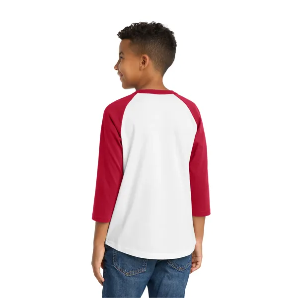 Sport-Tek Youth Colorblock Raglan Jersey. - Sport-Tek Youth Colorblock Raglan Jersey. - Image 27 of 74