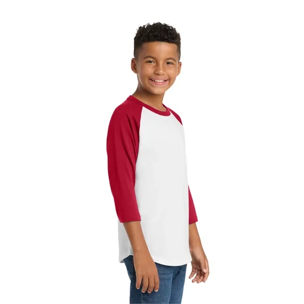 Sport-Tek Youth Colorblock Raglan Jersey. - Sport-Tek Youth Colorblock Raglan Jersey. - Image 29 of 74