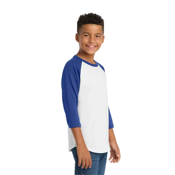 Sport-Tek Youth Colorblock Raglan Jersey. - Sport-Tek Youth Colorblock Raglan Jersey. - Image 34 of 74