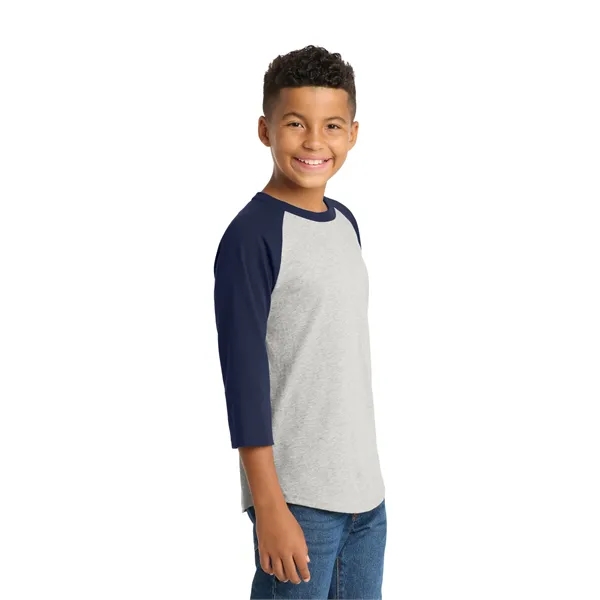 Sport-Tek Youth Colorblock Raglan Jersey. - Sport-Tek Youth Colorblock Raglan Jersey. - Image 43 of 74