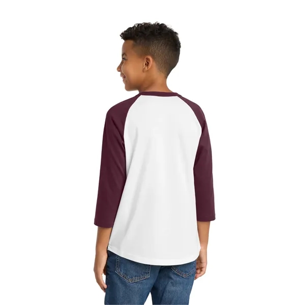 Sport-Tek Youth Colorblock Raglan Jersey. - Sport-Tek Youth Colorblock Raglan Jersey. - Image 47 of 74