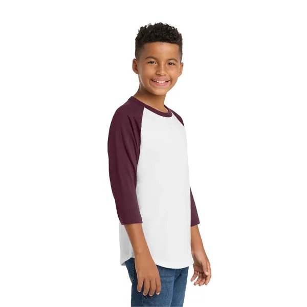 Sport-Tek Youth Colorblock Raglan Jersey. - Sport-Tek Youth Colorblock Raglan Jersey. - Image 48 of 74