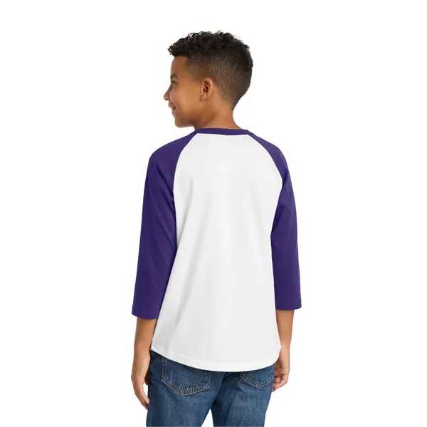 Sport-Tek Youth Colorblock Raglan Jersey. - Sport-Tek Youth Colorblock Raglan Jersey. - Image 52 of 74