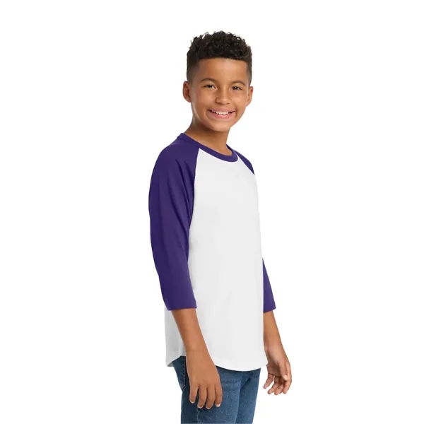 Sport-Tek Youth Colorblock Raglan Jersey. - Sport-Tek Youth Colorblock Raglan Jersey. - Image 53 of 74