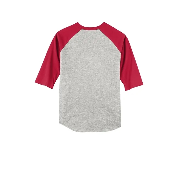 Sport-Tek Youth Colorblock Raglan Jersey. - Sport-Tek Youth Colorblock Raglan Jersey. - Image 60 of 74
