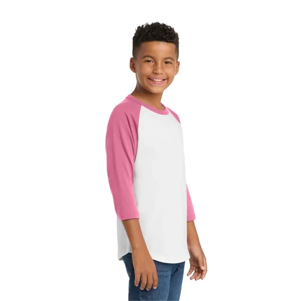 Sport-Tek Youth Colorblock Raglan Jersey. - Sport-Tek Youth Colorblock Raglan Jersey. - Image 72 of 74