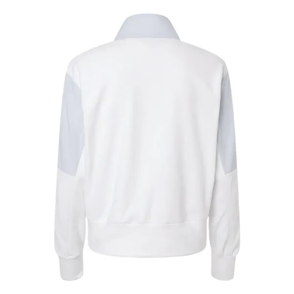 Adidas Women's Fleece Quarter-Zip Pullover - Adidas Women's Fleece Quarter-Zip Pullover - Image 5 of 6