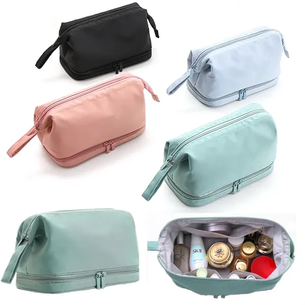 Travel Makeup Large Capacity Cosmetic Organizer Bags - Travel Makeup Large Capacity Cosmetic Organizer Bags - Image 0 of 3