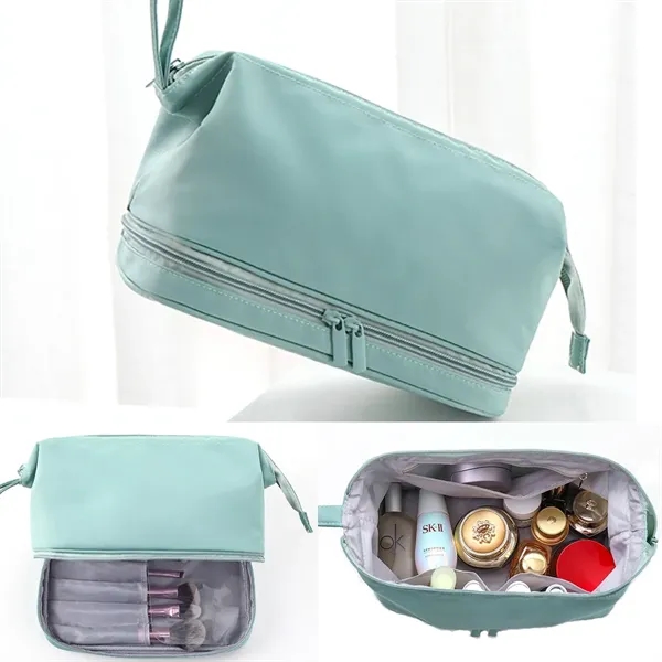 Travel Makeup Large Capacity Cosmetic Organizer Bags - Travel Makeup Large Capacity Cosmetic Organizer Bags - Image 1 of 3