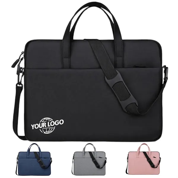 Portable Waterproof Business Laptop Bag with Shoulder Strap - Portable Waterproof Business Laptop Bag with Shoulder Strap - Image 0 of 7