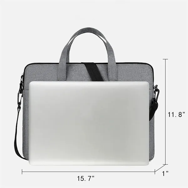 Portable Waterproof Business Laptop Bag with Shoulder Strap - Portable Waterproof Business Laptop Bag with Shoulder Strap - Image 2 of 7