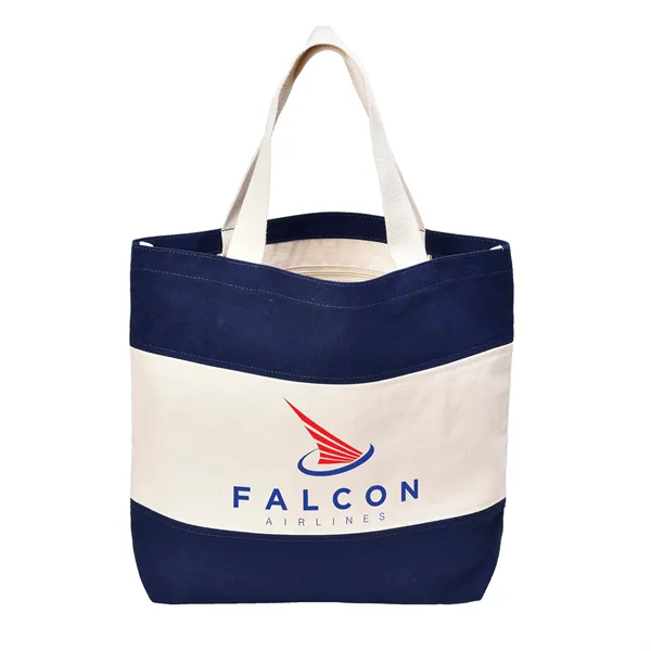 Striped Canvas Tote - Striped Canvas Tote - Image 3 of 6