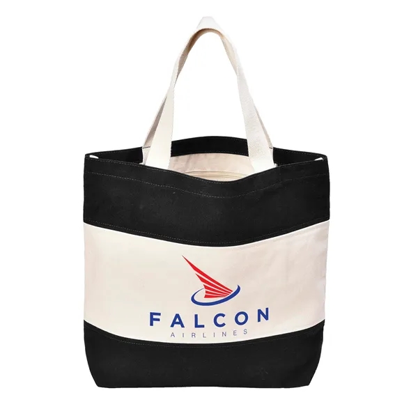 Striped Canvas Tote - Striped Canvas Tote - Image 5 of 6