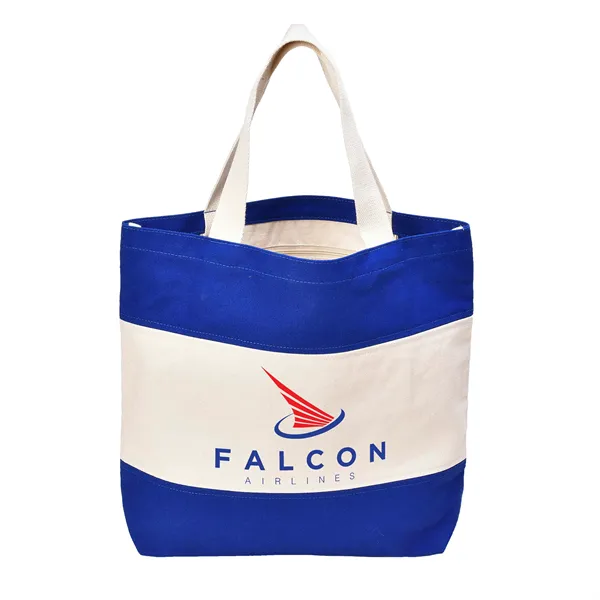 Striped Canvas Tote - Striped Canvas Tote - Image 6 of 6
