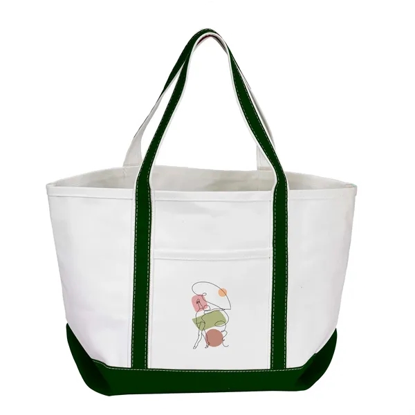 Open Canvas Boat Bag - Open Canvas Boat Bag - Image 3 of 8