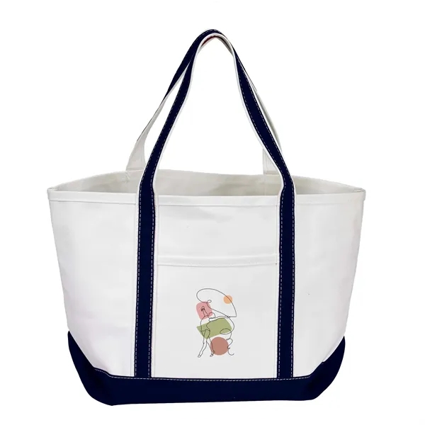 Open Canvas Boat Bag - Open Canvas Boat Bag - Image 5 of 8