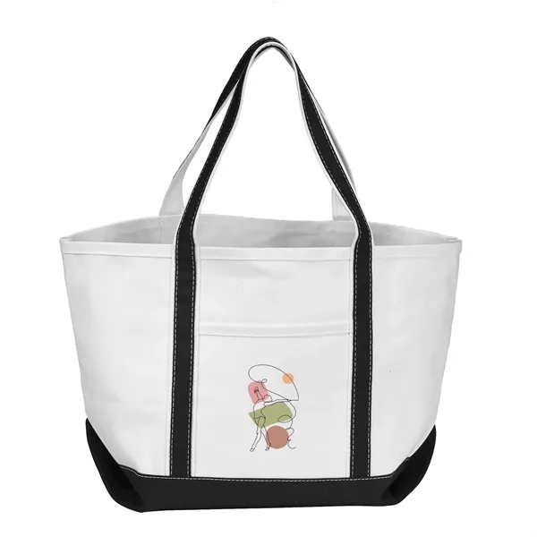 Open Canvas Boat Bag - Open Canvas Boat Bag - Image 7 of 8