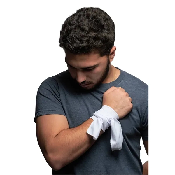 Athletic Tie Back Polyester Sports Headband - Athletic Tie Back Polyester Sports Headband - Image 10 of 11