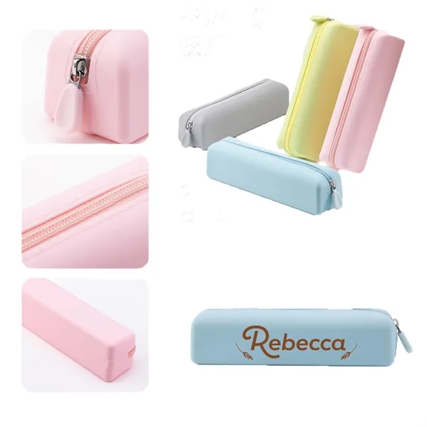 Customized silicone dust-proof pencil case - Customized silicone dust-proof pencil case - Image 0 of 4