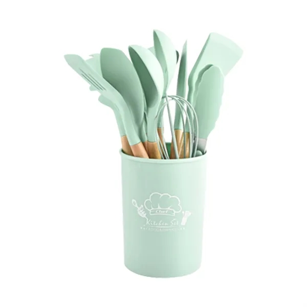 MOQ10 12 Pieces Silicone Cooking Utensils Set - MOQ10 12 Pieces Silicone Cooking Utensils Set - Image 5 of 11