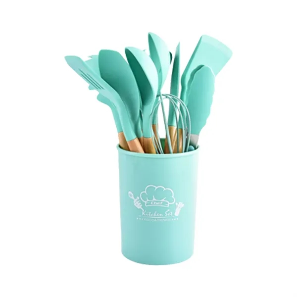 MOQ10 12 Pieces Silicone Cooking Utensils Set - MOQ10 12 Pieces Silicone Cooking Utensils Set - Image 11 of 11
