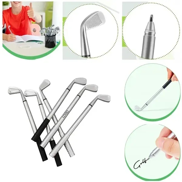 Mini Golf Club Pen - Novelty Ballpoint Writing Instrument - Mini Golf Club Pen - Novelty Ballpoint Writing Instrument - Image 0 of 7