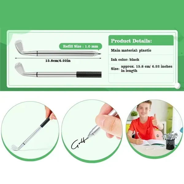 Mini Golf Club Pen - Novelty Ballpoint Writing Instrument - Mini Golf Club Pen - Novelty Ballpoint Writing Instrument - Image 4 of 7