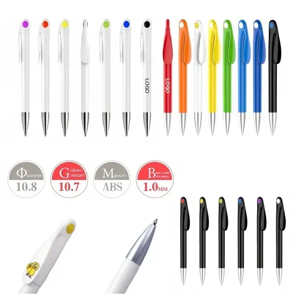 Colorful Bunny Pen - Ballpoint Writing Instrument - Colorful Bunny Pen - Ballpoint Writing Instrument - Image 0 of 17