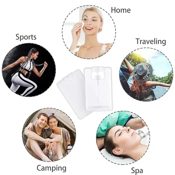 Cardcase-Like Plastic Perfume Spray Bottles Refillable - Cardcase-Like Plastic Perfume Spray Bottles Refillable - Image 4 of 4