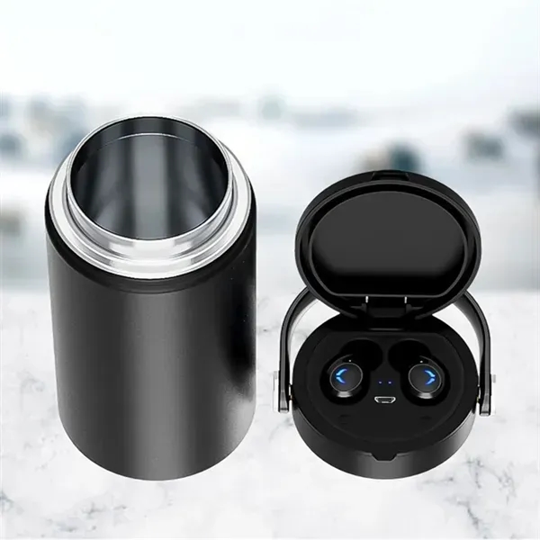 17 Oz Wireless Bluetooth Headphones Insulated Water Cup - 17 Oz Wireless Bluetooth Headphones Insulated Water Cup - Image 4 of 4