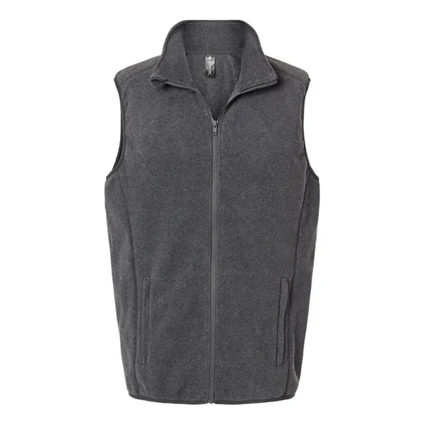 Burnside Men's Polar Fleece Vest - Burnside Men's Polar Fleece Vest - Image 3 of 10