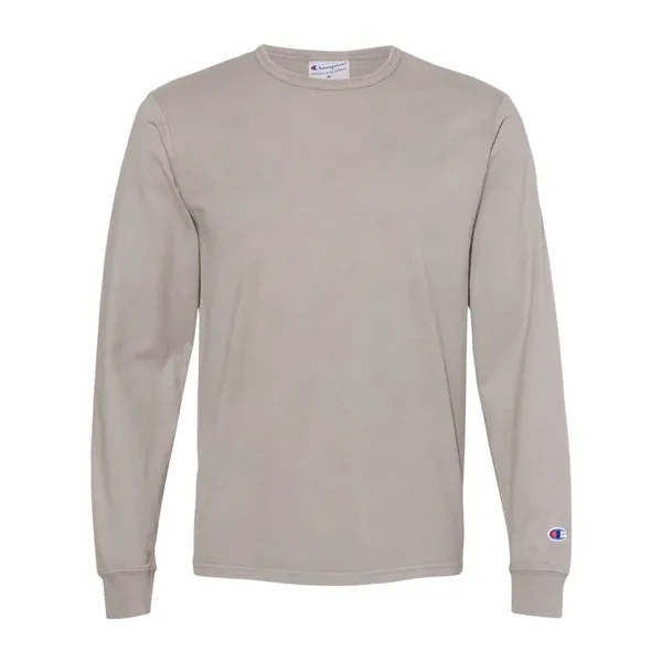 Champion Unisex Garment-Dyed Long Sleeve T-Shirt - Champion Unisex Garment-Dyed Long Sleeve T-Shirt - Image 5 of 12