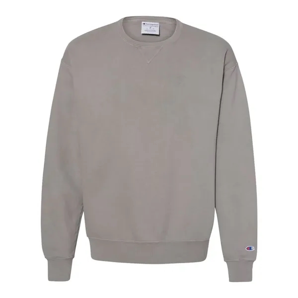 Champion Unisex Garment-Dyed Crewneck Sweatshirt - Champion Unisex Garment-Dyed Crewneck Sweatshirt - Image 3 of 8