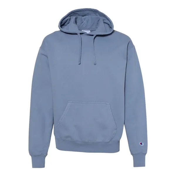 Champion Unisex Garment-Dyed Hooded Sweatshirt - Champion Unisex Garment-Dyed Hooded Sweatshirt - Image 11 of 12