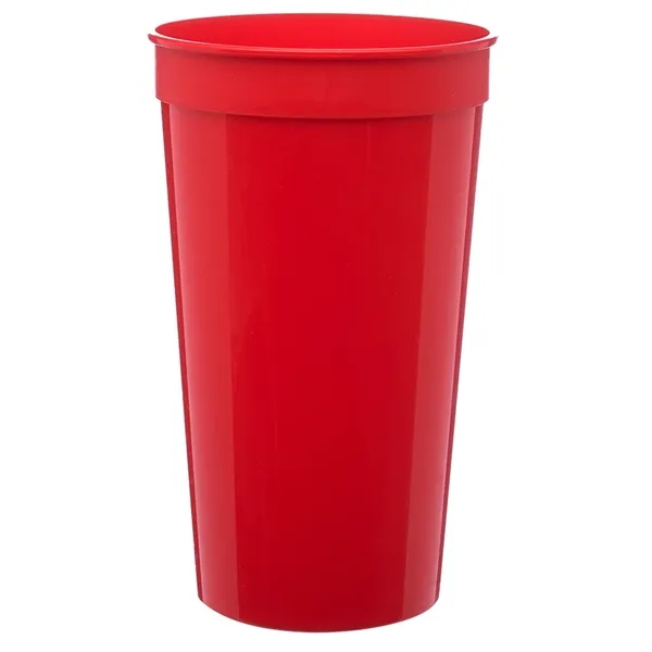 32 oz. Plastic Stadium Cup - 32 oz. Plastic Stadium Cup - Image 8 of 12