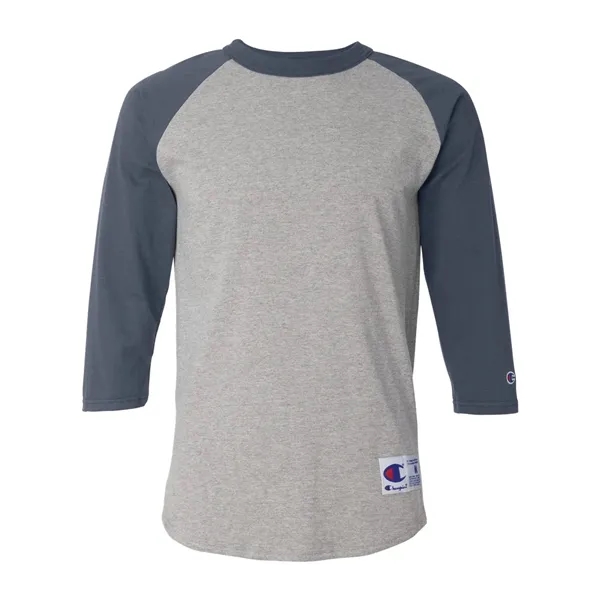 Champion Unisex Raglan Sleeve Baseball T-Shirt - Champion Unisex Raglan Sleeve Baseball T-Shirt - Image 4 of 33