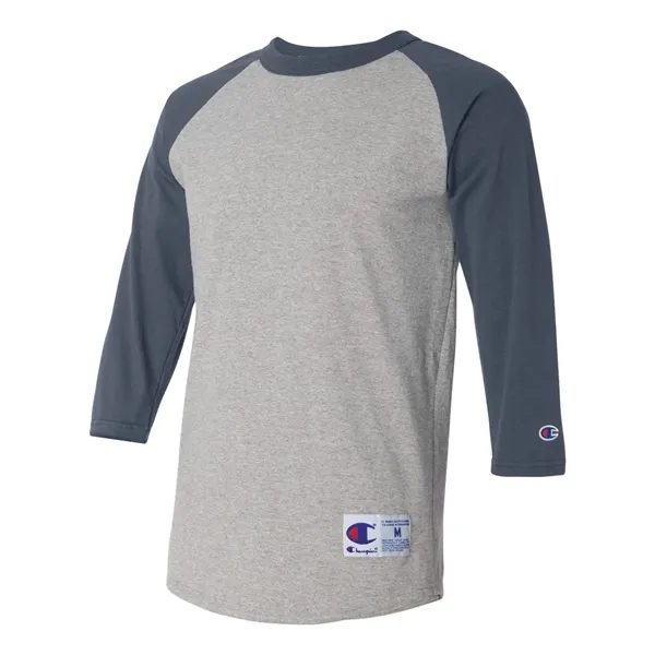 Champion Unisex Raglan Sleeve Baseball T-Shirt - Champion Unisex Raglan Sleeve Baseball T-Shirt - Image 5 of 33