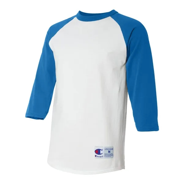 Champion Unisex Raglan Sleeve Baseball T-Shirt - Champion Unisex Raglan Sleeve Baseball T-Shirt - Image 31 of 33