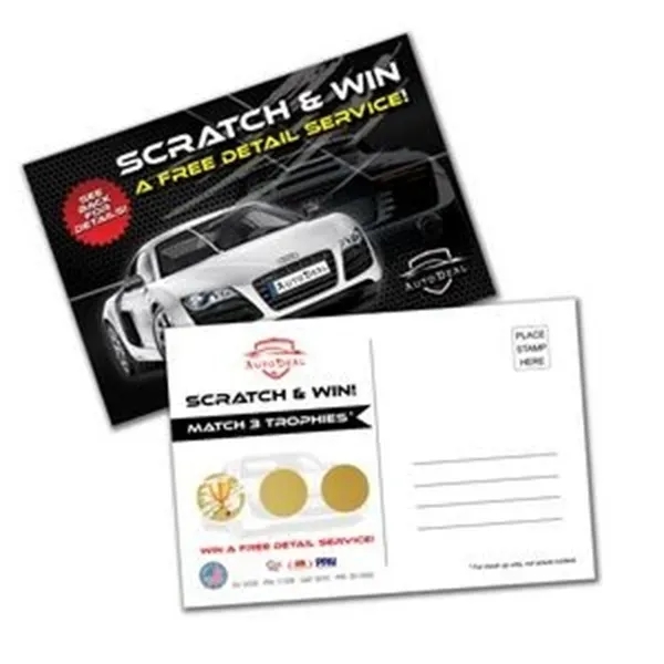 4" x 6" Custom Scratch-N-Win Card - 4" x 6" Custom Scratch-N-Win Card - Image 3 of 3