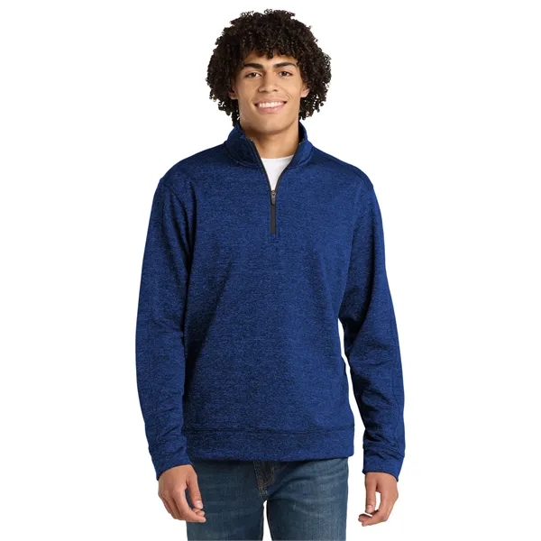 Sport-Tek PosiCharge Electric Heather Fleece 1/4-Zip Pull... - Sport-Tek PosiCharge Electric Heather Fleece 1/4-Zip Pull... - Image 5 of 29