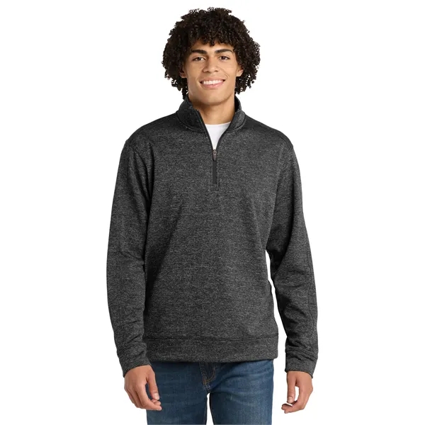 Sport-Tek PosiCharge Electric Heather Fleece 1/4-Zip Pull... - Sport-Tek PosiCharge Electric Heather Fleece 1/4-Zip Pull... - Image 10 of 29