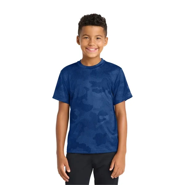 Sport-Tek Youth CamoHex Tee. - Sport-Tek Youth CamoHex Tee. - Image 10 of 49