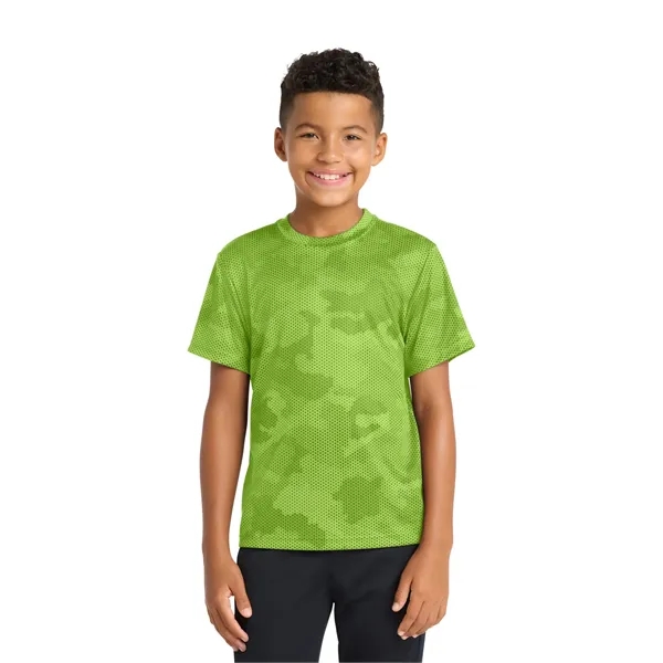 Sport-Tek Youth CamoHex Tee. - Sport-Tek Youth CamoHex Tee. - Image 22 of 49