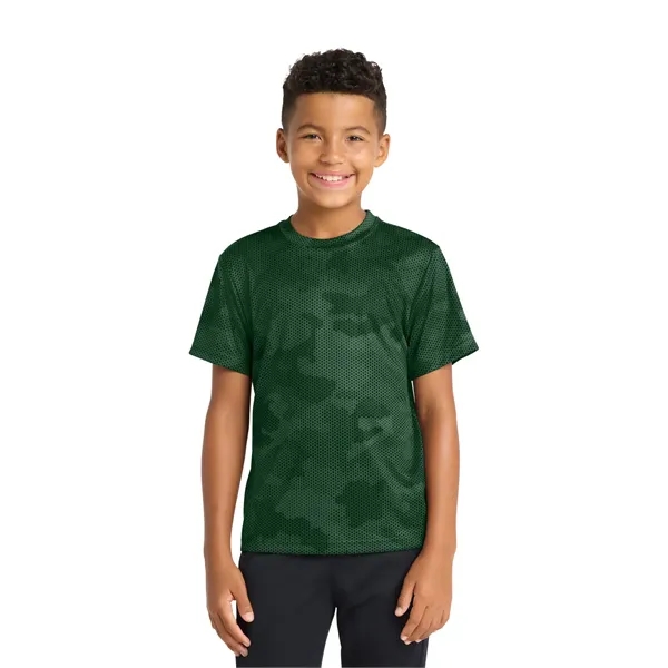Sport-Tek Youth CamoHex Tee. - Sport-Tek Youth CamoHex Tee. - Image 28 of 49