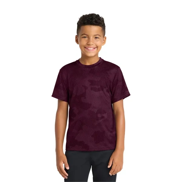Sport-Tek Youth CamoHex Tee. - Sport-Tek Youth CamoHex Tee. - Image 34 of 49