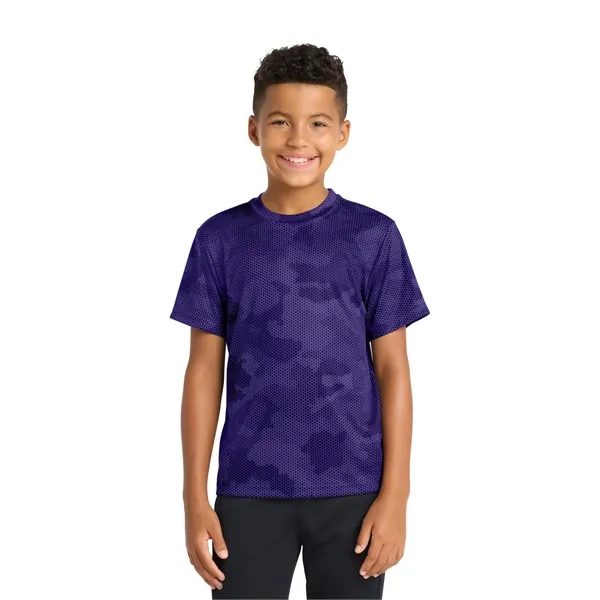 Sport-Tek Youth CamoHex Tee. - Sport-Tek Youth CamoHex Tee. - Image 46 of 49